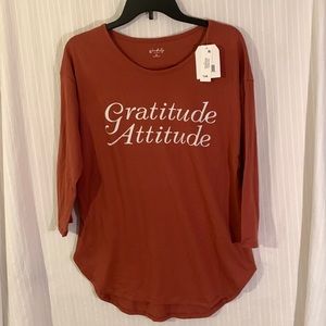 💰NWT Wonderly Studio 3/4 sleeve top